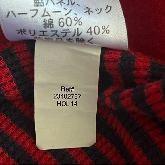 Eddie Bauer Striped Cowl Neck Shirt - Picture 4 of 6